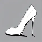 white pumps image